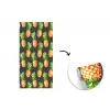 Tropische - Ananas - Zwart fotobehang vinyl groot 64 -3d