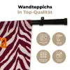 New era - Bordeaux - Zebraprint Wandkleed katoen klein -tsfeer2_DE