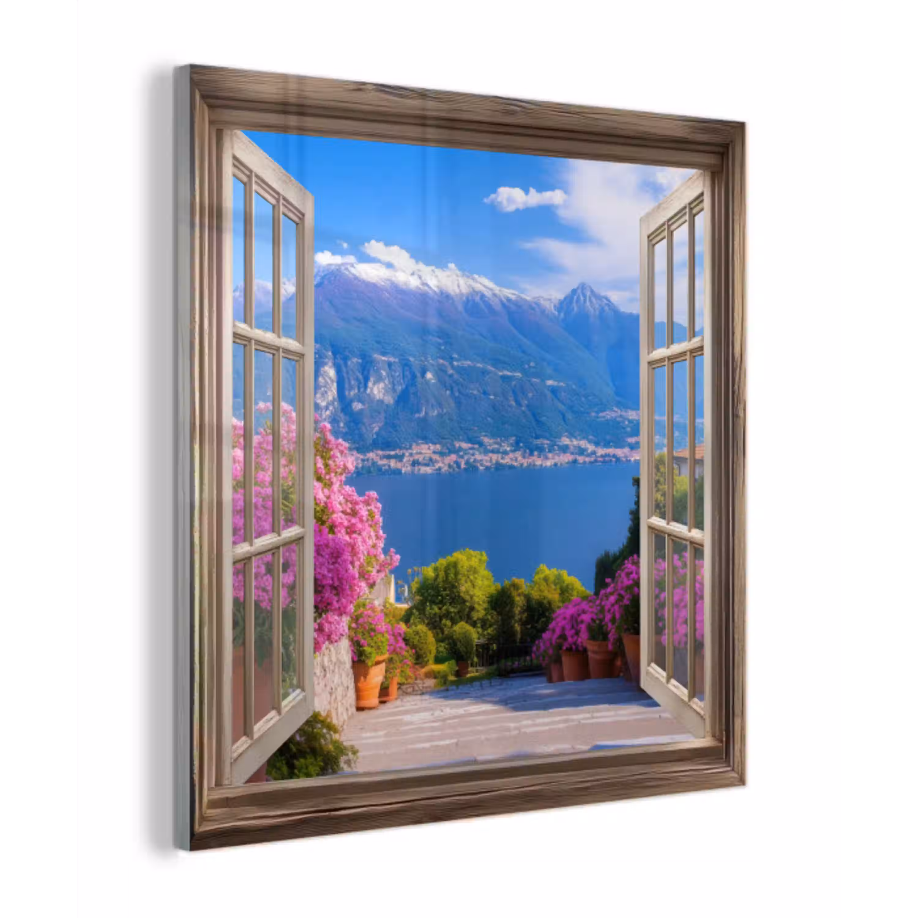 Doorkijk - Berg - Landschap - Uitzicht - Meer plexiglas 5mm klein -z3d