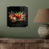 Groente - Peper - Knoflook - Graffiti - Verf - Kleurrijk plexiglas 5mm klein -sfeer3