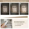 Droogbloemen - Wit - Planten Light Box met kabel (Tafellamp) klein -USP_dimbaarNL