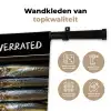 Sardines - Tekst - Vis - Blik Wandkleed katoen middel -sfeer2