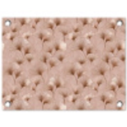 Ginkgo - Patroon - Roze tuinposter los doek klein 239 -3d