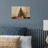 Kerstboom - Versierd - Kleurrijk poster papier klein -sfeer2