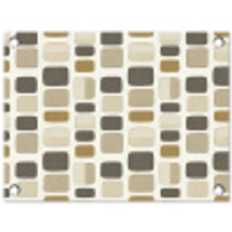 Blokken - Vintage - Grijs tuinposter los doek klein 239 -3d