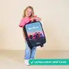 Rode racer Kinderkoffer - Zwart klein -sfeer2_UK