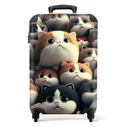Lapjes Katjes Koffer - NBS - Handbagage middel -productfoto_recht