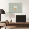 Illustratie - Ijsje - Spikkels - Kers PET vilt klein -sfeer5