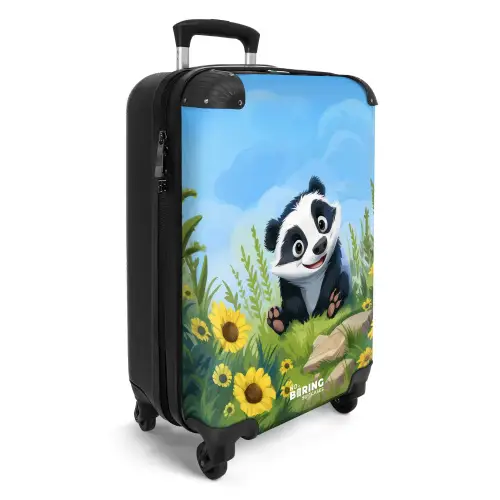 Willem wasbeer Koffer - NBS - Handbagage middel -productfoto_3d