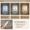 Waterverf - Planeten - Sterren - Raket Light Box met kabel (Kinderlampje) klein -USP_lichtkleurNL