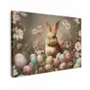 Paashaas - Lente - Paaseieren canvas 2cm klein -z3d