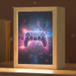 Controller - Neon - Explosie - Abstract Light Box met kabel klein -zzz_3d_website