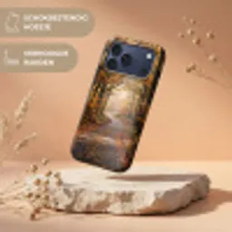 Bospad - Herfstbos - Bladeren - Oranje - Nostalgisch Toughcase MagSafe Apple iPhone 17 Pro Max klein -USP_RandenV_NL