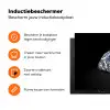 Taco - Vlees - Salade - Delftsblauw - Motief Inductie beschermer vinyl 3mm klein -zzzzzzz-td-ups