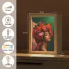 Vrouw - Drankenfruit - Rozen Light Box met kabel (Tafellamp) klein -USP_NL