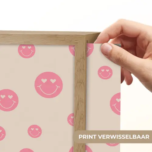 Smiley - Hart - Ogen - Patroon Light Box met batterij (Wandlamp) middel 907 -USP_websiteprintNL