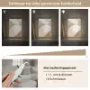 Ovale vormen - Transparant - Zachte overgang Light Box met kabel (Tafellamp) klein -USP_dimbaarNL