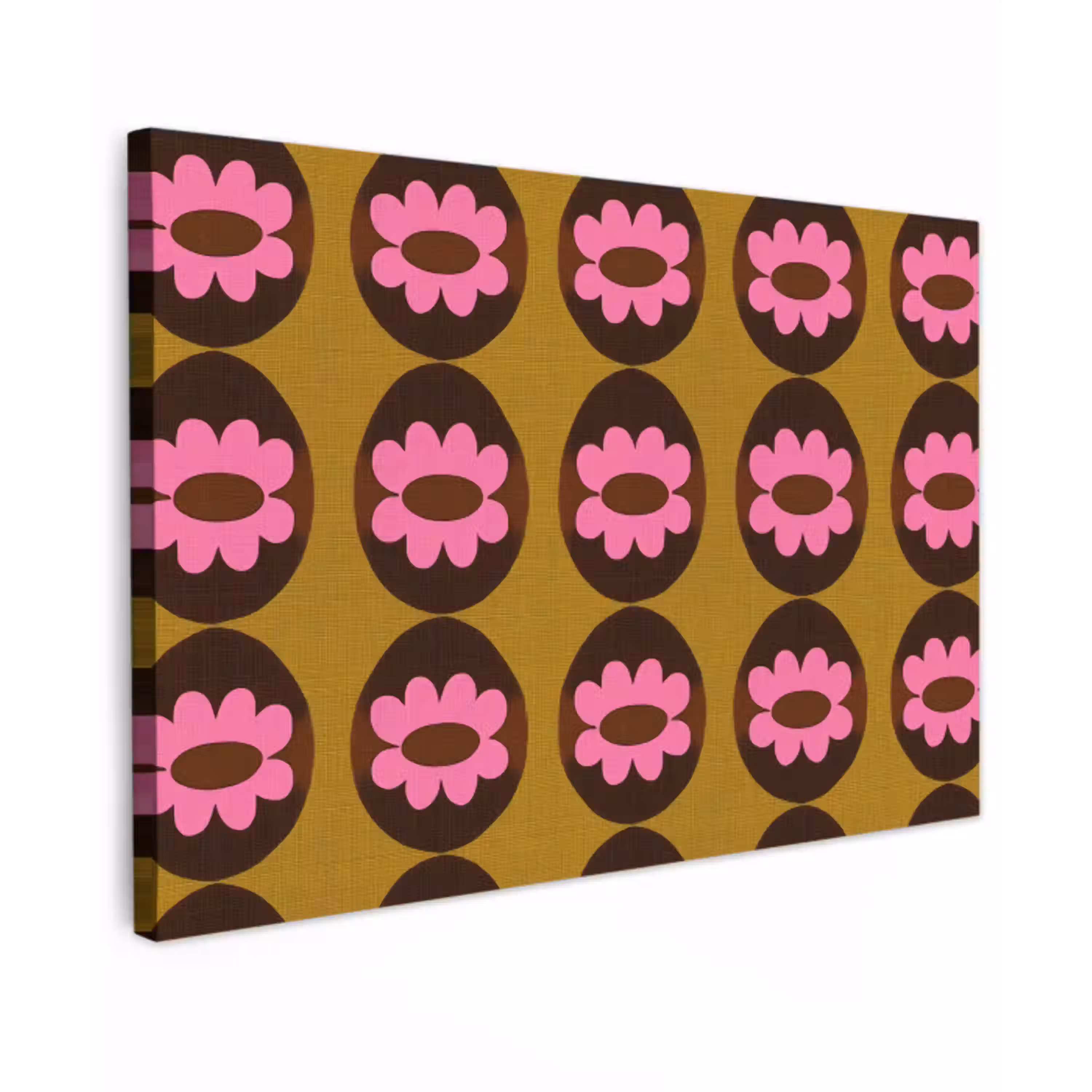 Grafisch - Patroon - Kleurrijk canvas 2cm klein 34 -z3d
