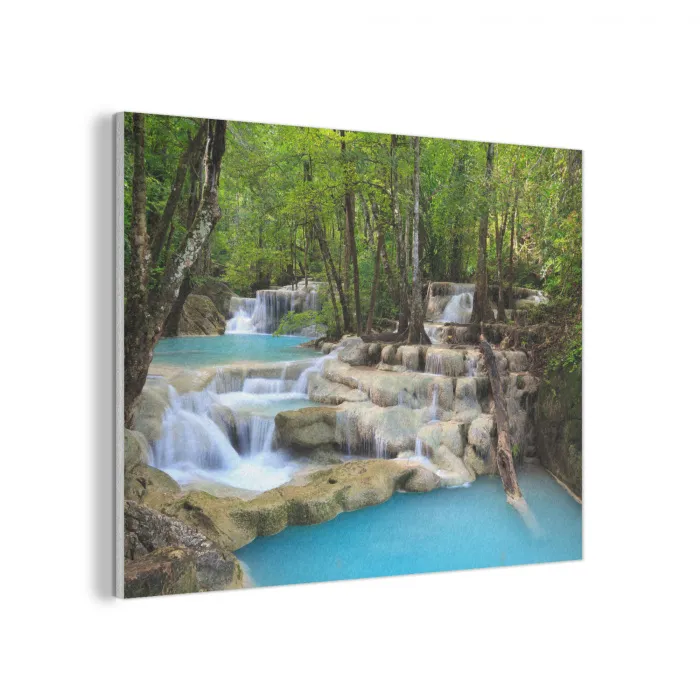 Waterval - Natuur  - Rivier - Bos - Water PET vilt klein -3d