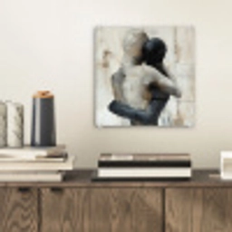 Abstract - Liefde - Zwart wit - Modern plexiglas 5mm klein -sfeer1