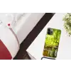 Bos - Landschap - Water - Bomen - Zon Hoesje iPhone 12 Pro met koord klein -kamer