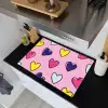 Hartjes - Valentijn - Patroon - Kleurrijk Inductie beschemer met haakjes klein -sfeer1