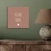 Spreuken - Quotes - Kleine baas aluminium wit klein -sfeer2