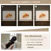 Croissant - Brood - Beige Light Box met batterij (Wandlamp) middel -USP_dimbaarFR