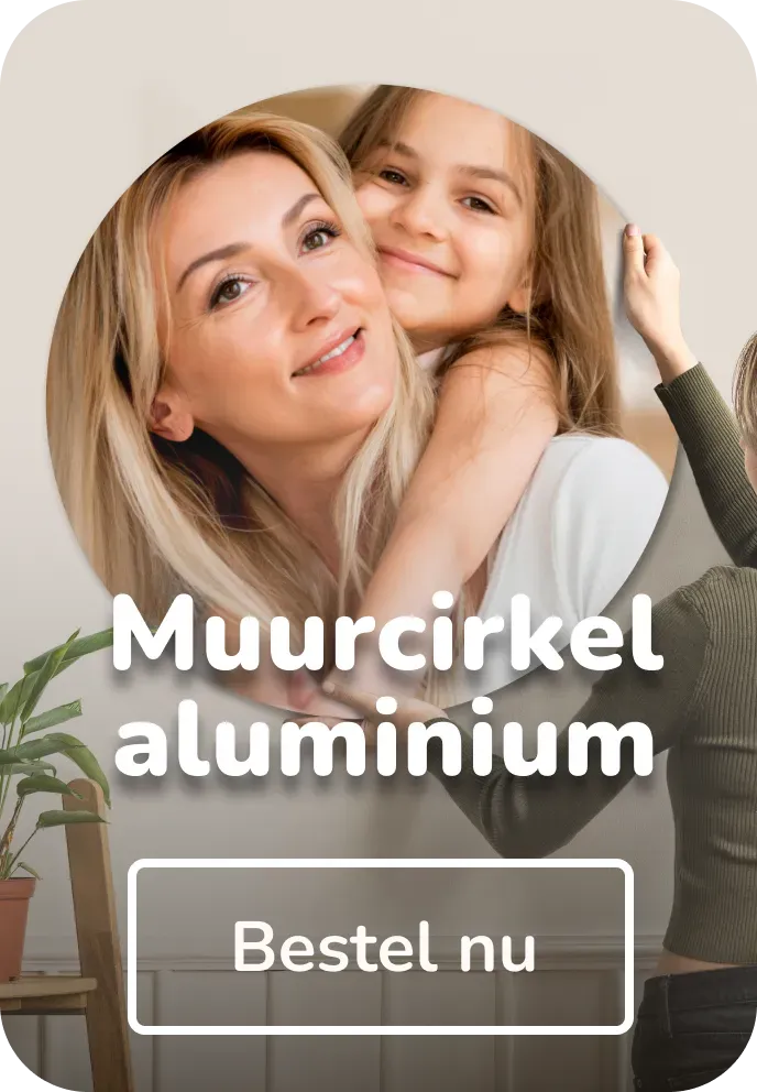 Foto op aluminium muurcirkel