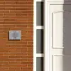 Grijze tegels - Sierlijk Naambord Rechthoek middel -sfeer3-rechthoek-S