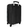 Klassiek geruit patroon in groene tinten NBS - Handbagage koffer - Unisex middel -achterkant