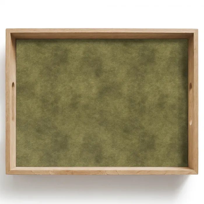 Textuur - Abstract - Groen Dienblad Rechthoek middel 911 -z3d_shopping