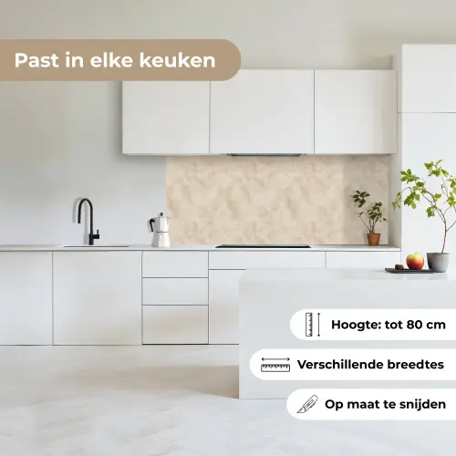 Structuur - Spikkels - Beige keuken achterwand 2 middel 871 -sfeer4_NL