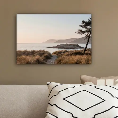 Landschap - Kust - Duinen canvas 2cm klein -sfeer3