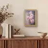 Rozen - Bloemen - Roze - Kunst - Watercolor Light Box met kabel (Tafellamp) klein -sfeer2