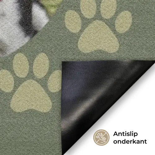 Eigen - Foto - Rund - Füße - Rundum Deurmat klein -antislip_NL