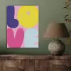 Love - Valentijn - Kleurrijk PET vilt klein -sfeer2