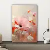 Bloemen - Watercolor - Roze - Abstract - Kunst canvas 2cm klein -sfeer6