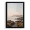 Landschap - Kust - Duinen fotolijst zwart zonder passe partout klein -3d