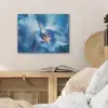 Blauw - Orchidee - Elegeant PET vilt klein -sfeer3