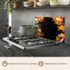 Fastfood - Graffiti - Hamburger - Eten - Modern keuken achterwand spatscherm klein -usp_FR