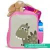 Danny dino Kinderrugzak - Roze middel -inhoud_NL