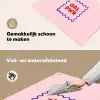 Grl pwr - Roze - Kader Inductie beschemer met haakjes klein -ky-schoon-nl