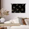 Patroon - Kersen - Goud - Chrome Wandkleed katoen klein -sfeer1