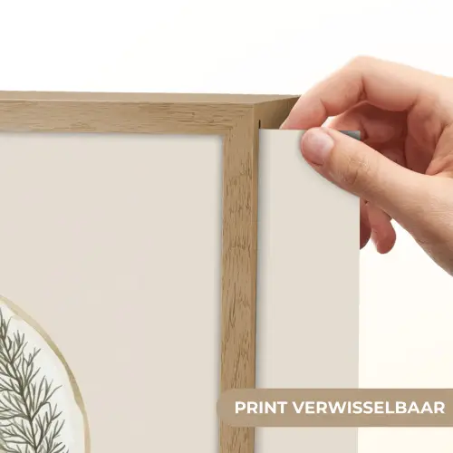 Quote - Winter - Kerst - Beige - Kerstbal Light Box met batterij (Wandlamp) middel -USP_websiteprintNL
