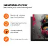 Lippen - Graffiti - Expressief Inductie beschermer vinyl 3mm klein -zzzzzzz-td-ups