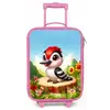 Specht op en boomstronk Kinderkoffer - Roze klein -zz3dotto