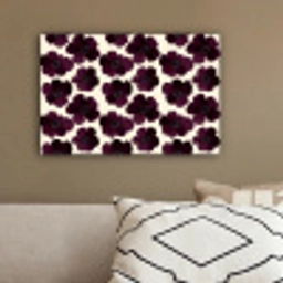 Bloemen - Aquarel - Paars canvas 2cm klein 34 -sfeer3