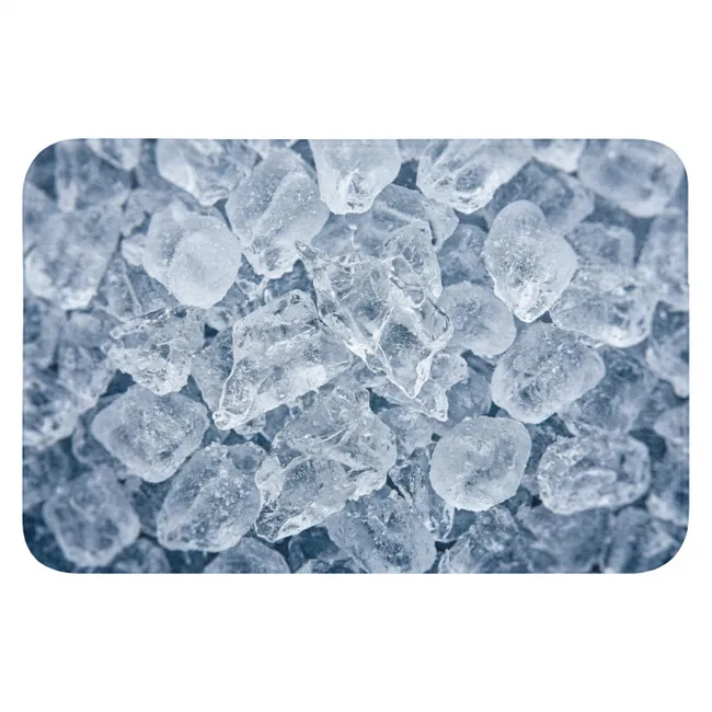 WC Mat - Ijsblokjes - Water - Blauw