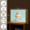 Slagroom - Taart - Blauw - Eten Light Box met batterij (Wandlamp) middel -USP_websiteoverzichtNL